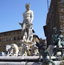 Fountain of Neptune on the Piazza della Signoria